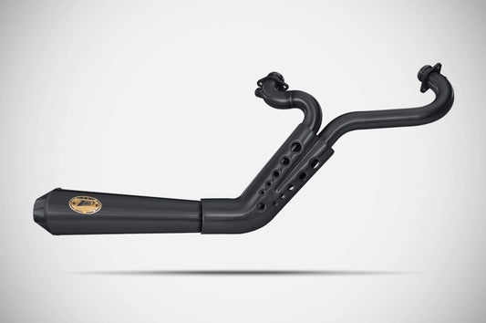 Harley-Davidson Sportster 883/1200 (14-16) Conical 2-i-1 komplet udstødning, sort – Zard