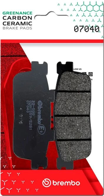 Ekstra produktbillede af Sym CRUISYM 300 24-25 bremseklodser – Brembo Genuine CC 07040