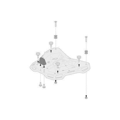 adapterkit for ADVENTURE-RACK bagagebærers – SW-Motech – produktbillede 3