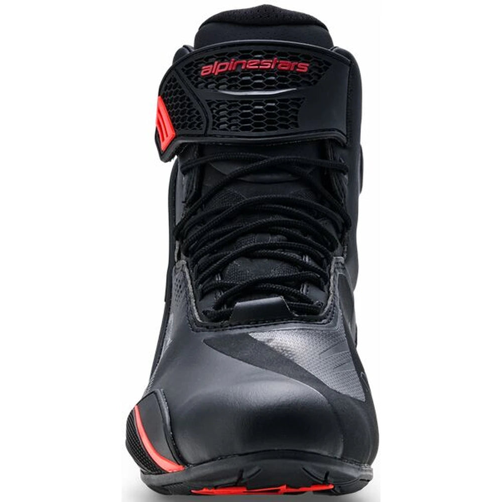 MC sko Faster-4 Drystar®, herre – Sort/Rød, str. US 8 fra Alpinestars – produktdetalje 2