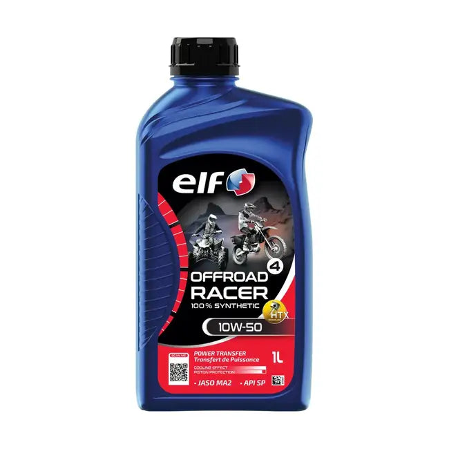 ELF Off-Road 4 Racer 10W-50 4-takts motorolie til MC – 1 L
