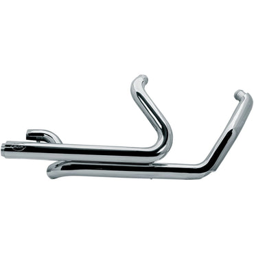 Harley-Davidson Touring / Trike (17-23) Power Tune Dual Headers, krom – S&S Cycle – ekstra produktvisning 2