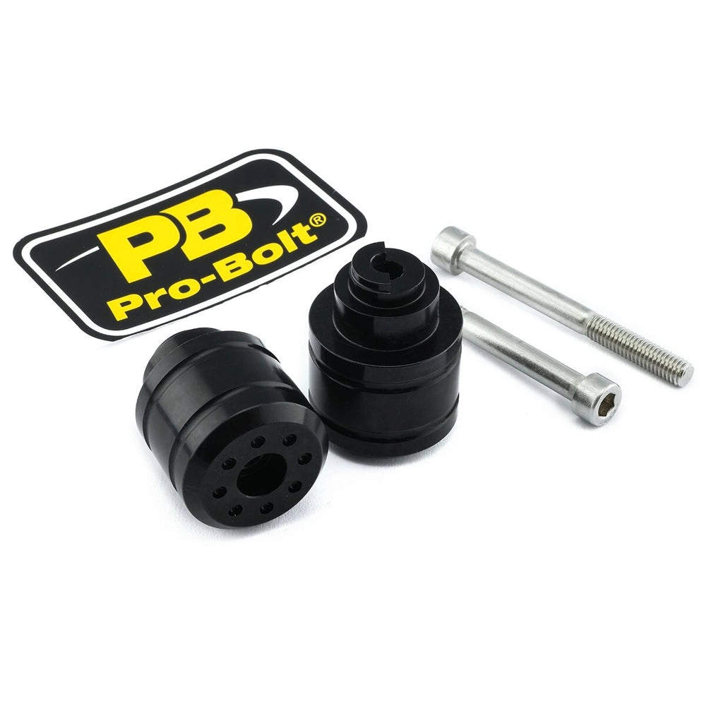 Styrender, 2 stk. – 7075-T6 aluminium, sort, BARENDHO10 – Pro-Bolt