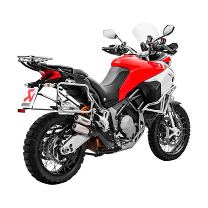Akrapovič S-D9SO10-HIFFT slip-on monteret på Ducati Multistrada 950 (17-20) m.fl.