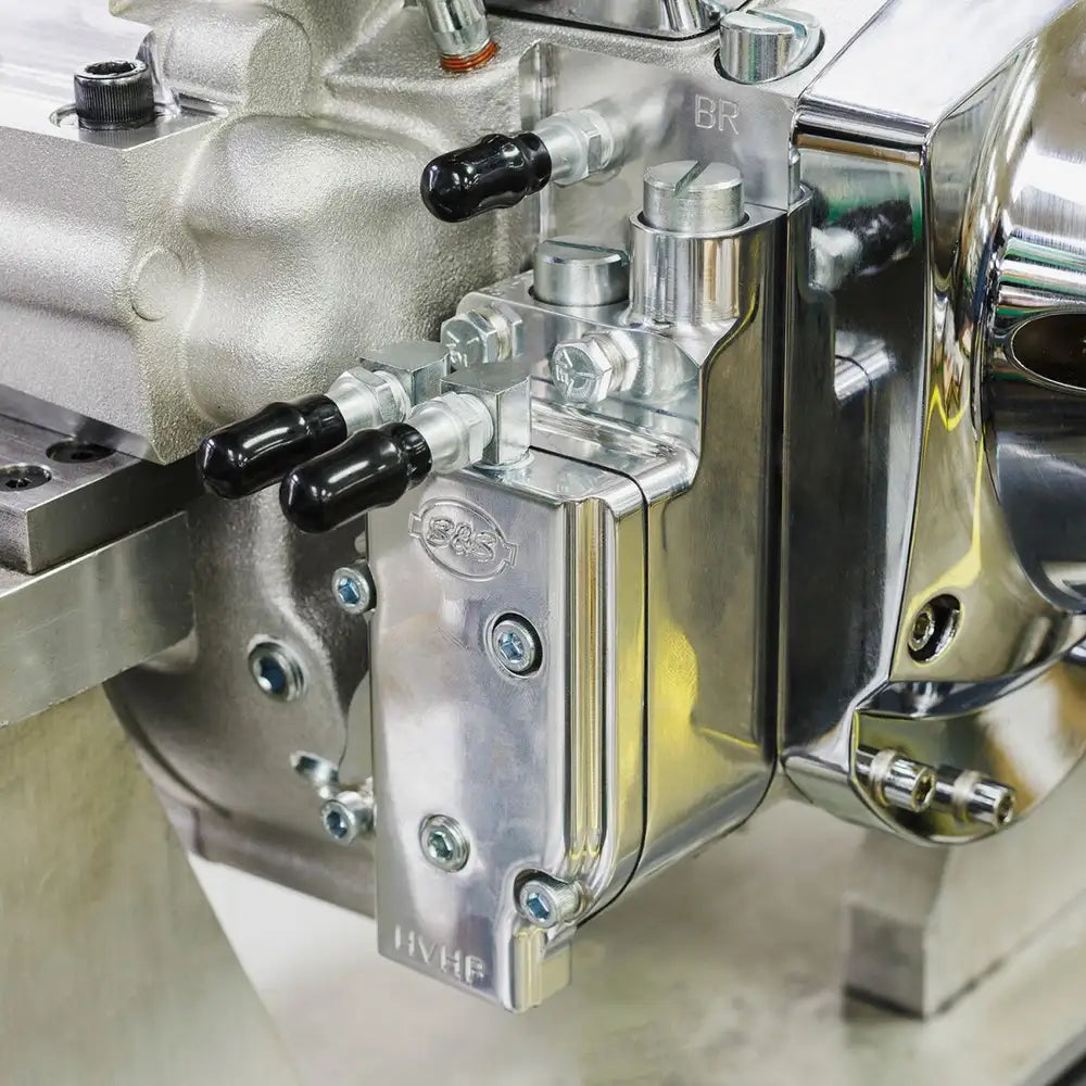 Harley-Davidson Evolution (84-99) V124 Long Block Engine, krom / natural – S&S Cycle – ekstra produktvisning 2