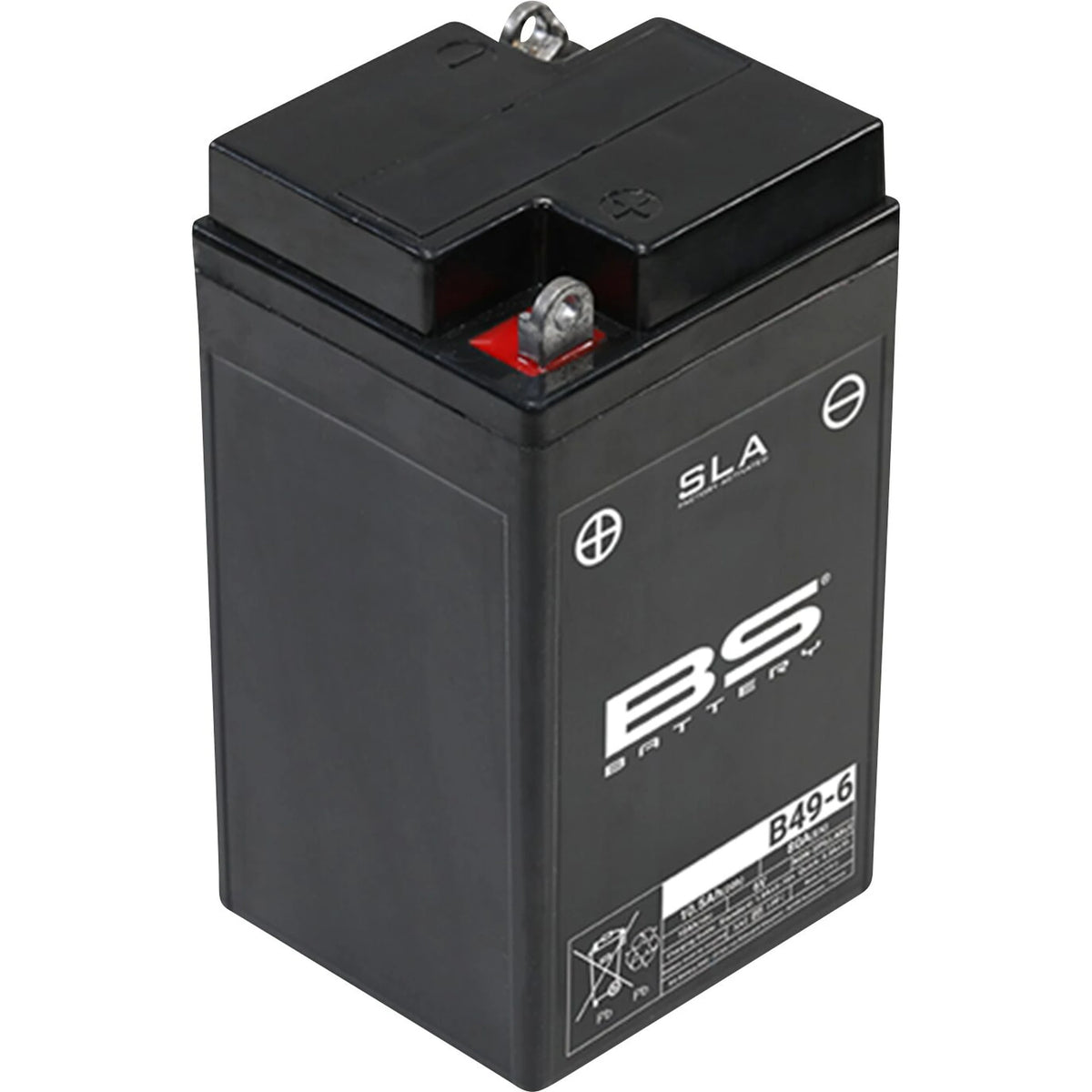 BS Battery B49-6 6V 10Ah 80A AGM MC batteri