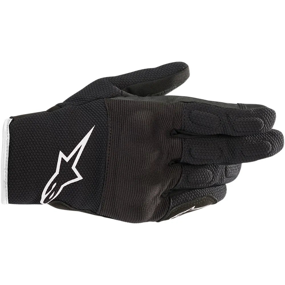 MC handsker Stella S-Max Drystar® – Sort/Hvid, str. L fra Alpinestars – produktdetalje 4