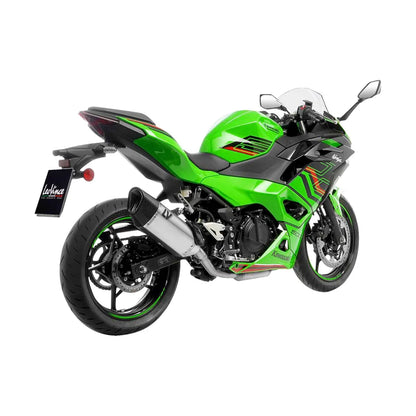 Kawasaki Z400 (19-26) m.fl. LeoVince LV-14 R slip-on – rustfri – ekstra produktvisning af lyddæmper, finish og detaljer 2