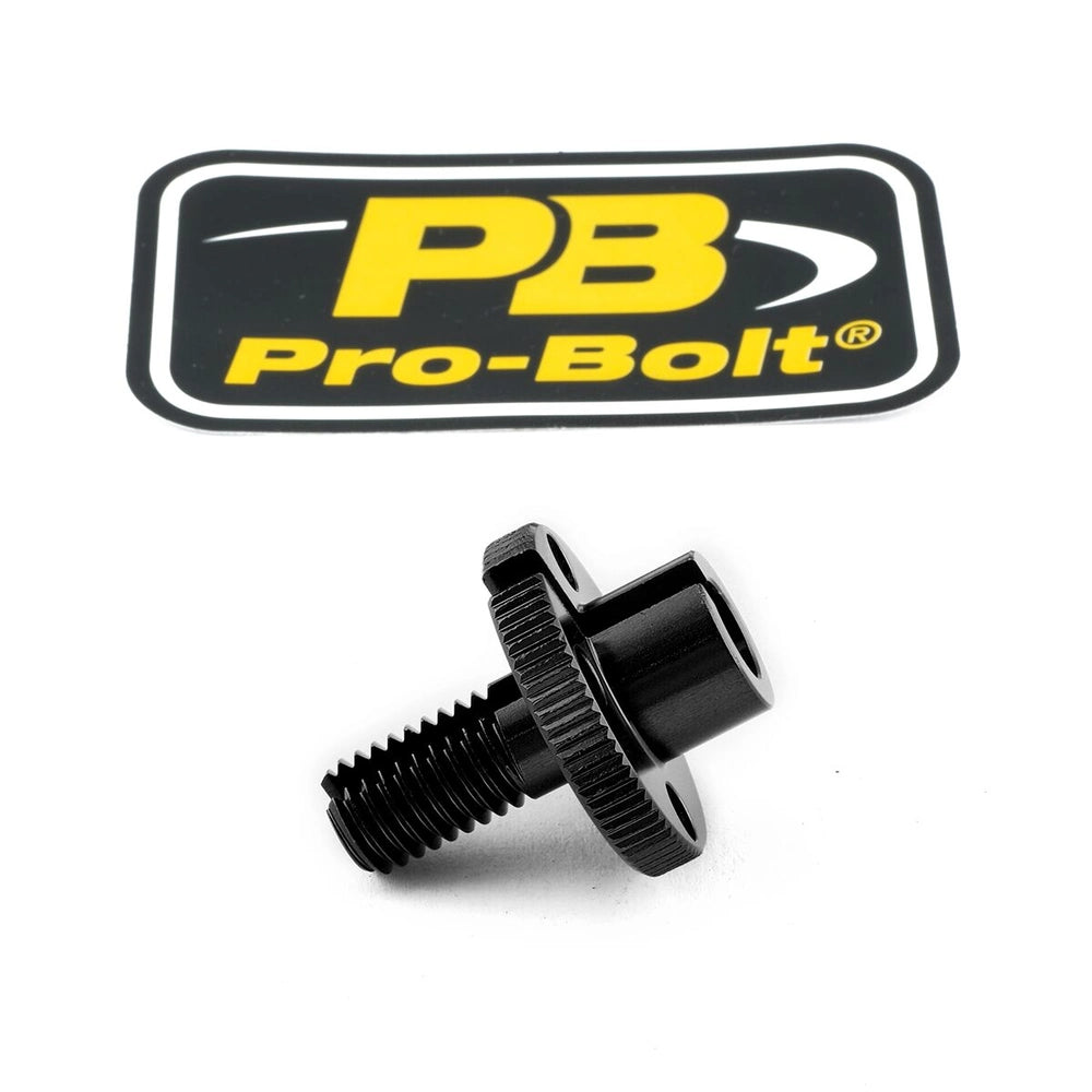 Kabeljusterskrue – 7075-T6 aluminium, sort, LCA20 – Pro-Bolt