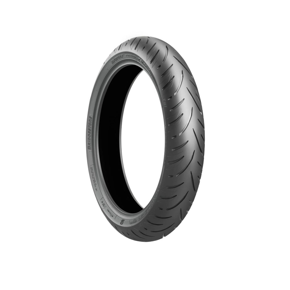 Bridgestone Battlax Sport Touring T31 GT 120/70ZR18 (59W) TL – fordæk – originalt Bridgestone fordæk med stabilitet og komfort til tunge touringmotorcykler. Køb hos Mo2parts.