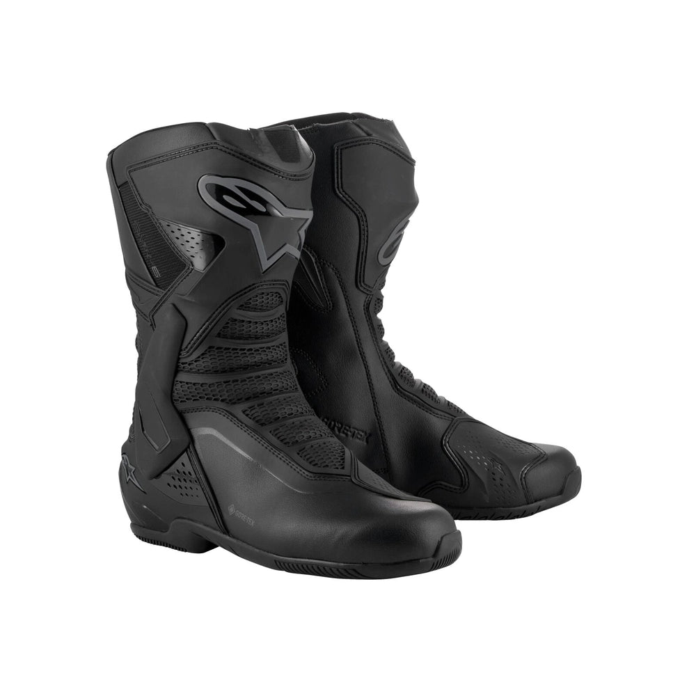 Racingstøvler SMX-6 v3 Gore-Tex®, herre – Sort/Grå, str. EU 45 fra Alpinestars – primært produktbillede