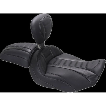 Harley-Davidson Touring (23-26) Deluxe Touring solosæde – Mustang – Mustang varenr. 89401GM – ekstra visning af form, polstring og design – billede 6