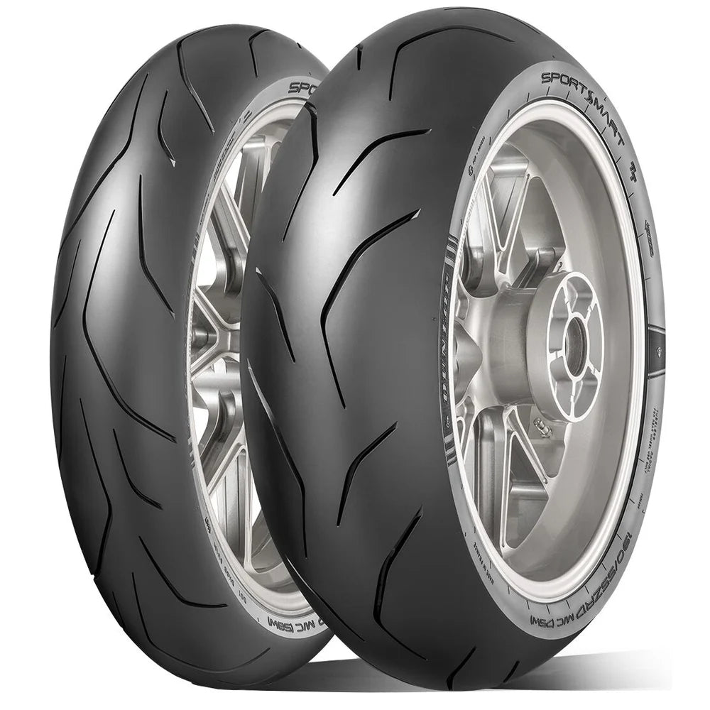Dunlop SportSmart TT 180/60ZR17 (75W) TL – bagdæk – originalt Dunlop bagdæk med vej- og banegreb med skarp feedback. Køb hos Mo2parts. Produktbillede 2.