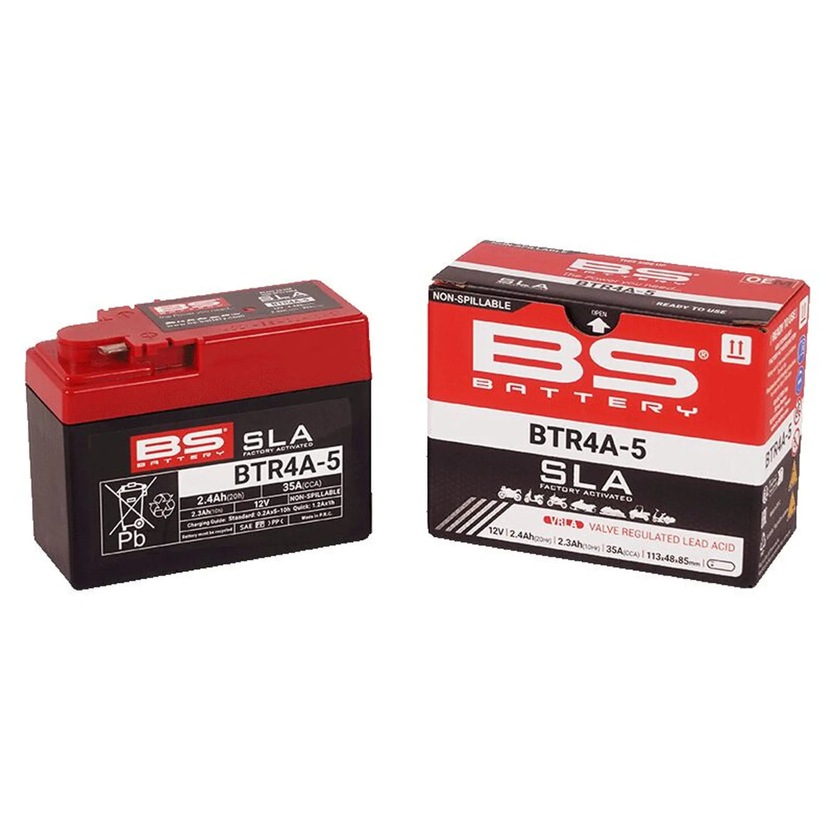BS Battery BTR4A-5 MC batteri – produktbillede 2