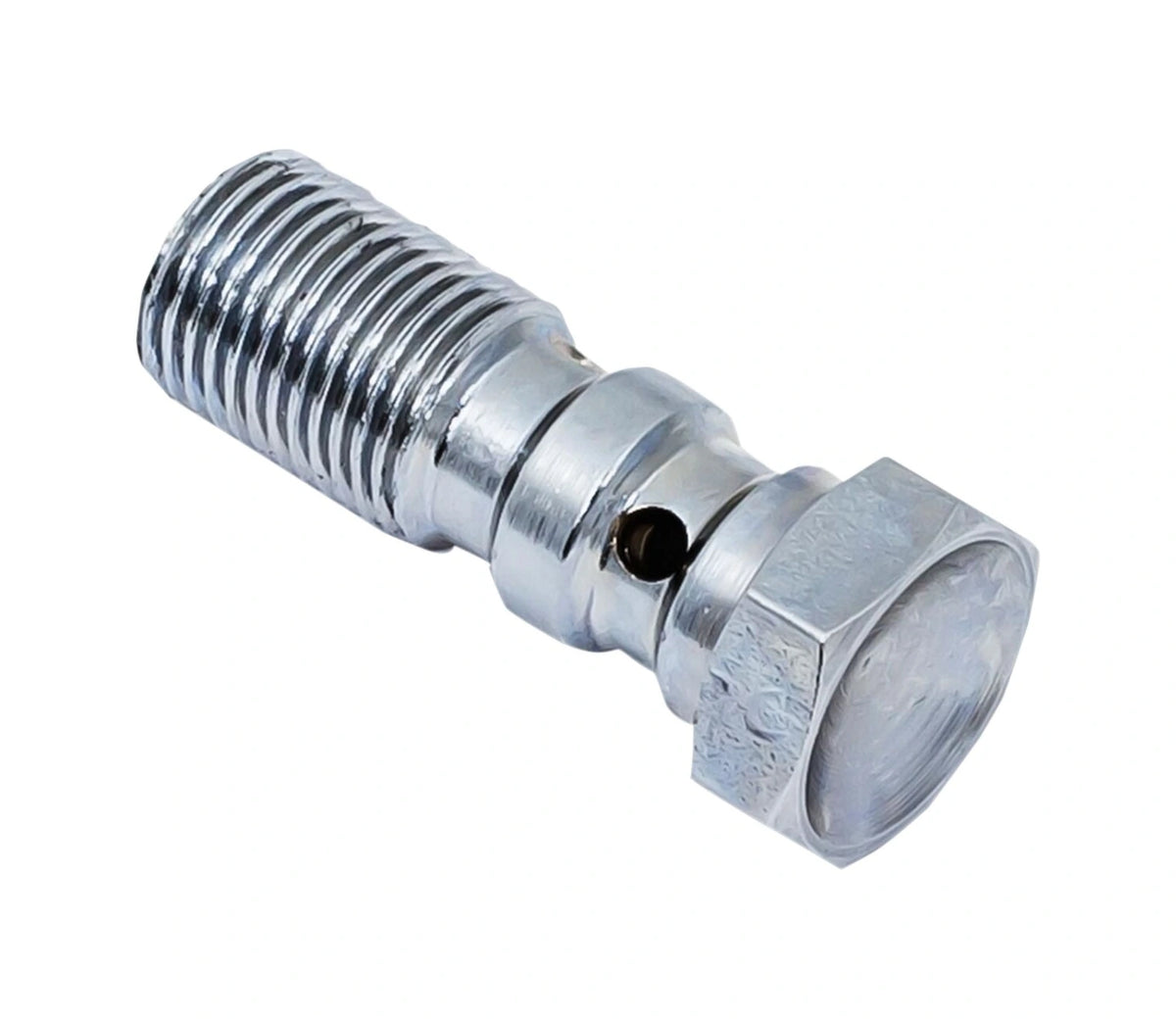 Banjobolt – dobbelt – M10x1,0 – stål – sølv – TRW MCH961C