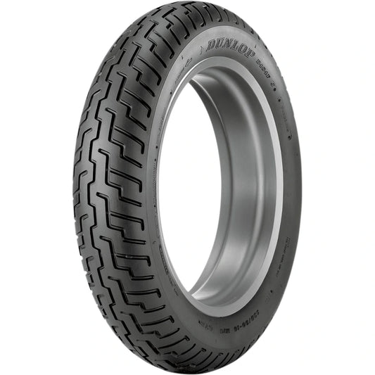 Dunlop D404 110/90-18 61H TL – fordæk – originalt Dunlop fordæk med stabil cruiser-kørsel og god komfort. Køb hos Mo2parts.