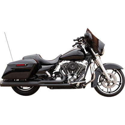 Harley-Davidson Touring (07-16) 2-into-1 Sidewinder Exhaust System, sort / Guardian Black – S&S Cycle – ekstra produktvisning 2