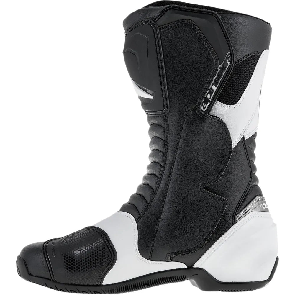 Racingstøvler SMX-S, herre – Sort/Hvid, str. EU 40 / US 6.5 fra Alpinestars – produktdetalje 4