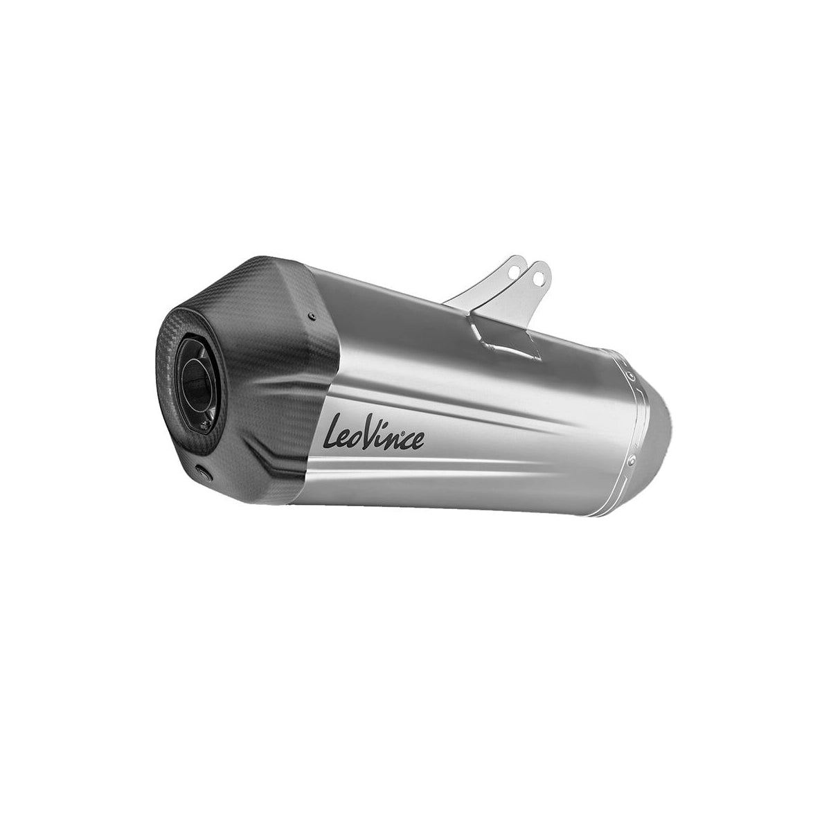 Honda NT1100 (25-26) LeoVince LV-12 R slip-on – rustfri – titanium-look – ekstra produktvisning af lyddæmper, finish og detaljer 2