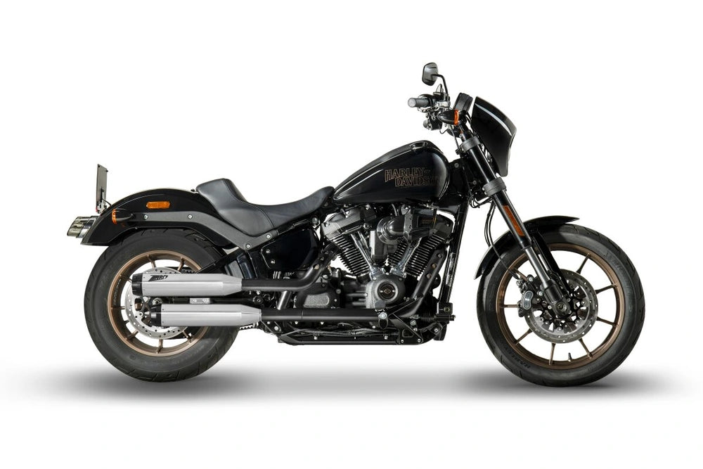 Harley-Davidson Softail (17-24) Overlapped slip-ons, poleret – Zard – produktbillede 2