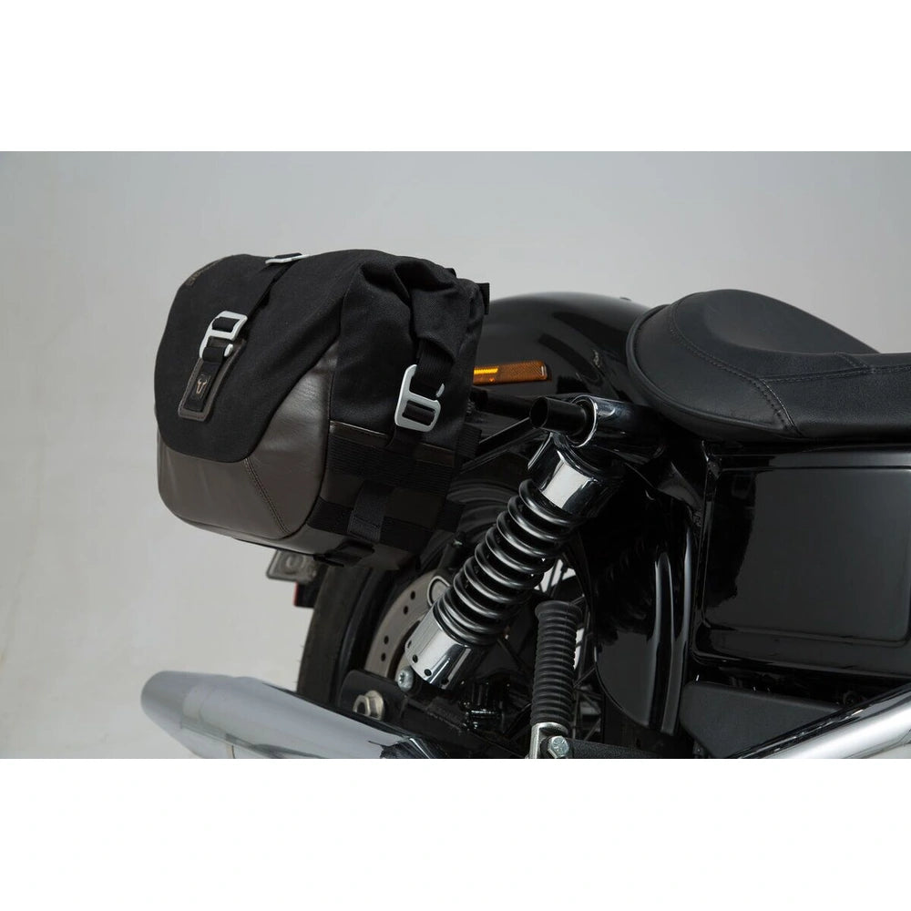 Harley Davidson Fxdwg 1690 ABS (12-17) m.fl. Legend Gear LC2 Side Bag System Brown Edition – SW-Motech – produktbillede 2