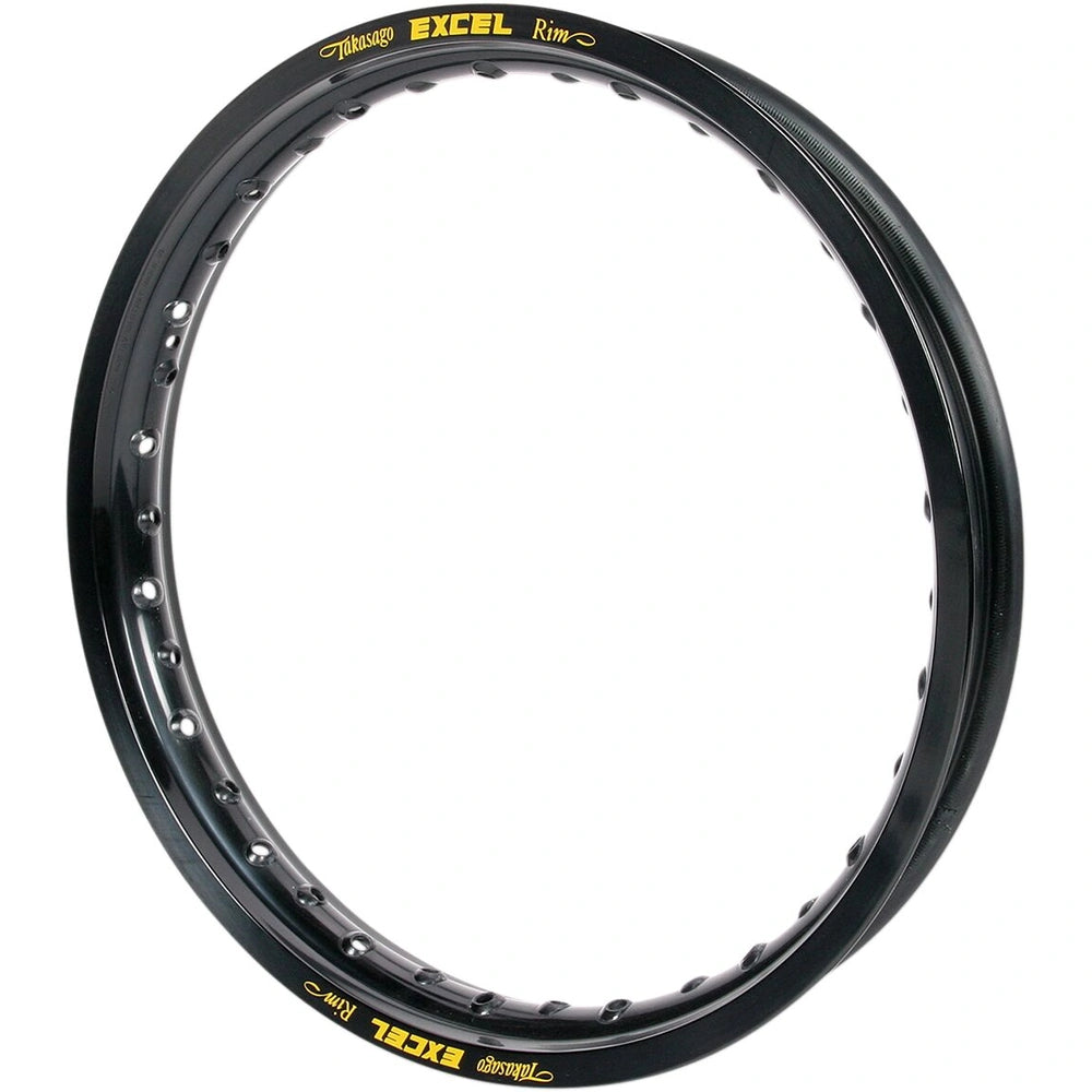 Excel Takasago MX/Enduro fælg 19x2.15, bag, 36H til Beta/GasGas/Husqvarna m.fl. 1989–2027 – sort – Excel hjuldel til MX, Enduro eller Supermoto