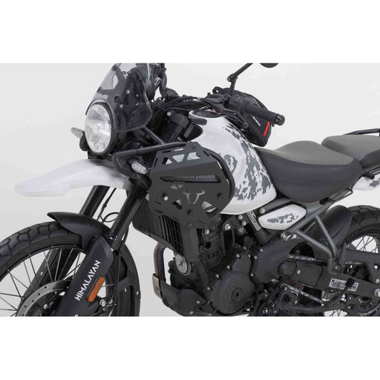 Royal Enfield Himalayan 450 ABS (24-26) SLC Left side carrier for Original Crash Bars – SW-Motech
