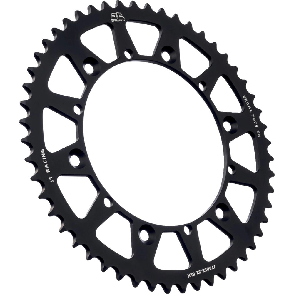 Bagtandhjul 52T, 520 – aluminium, JTA853.52BLK – JT Sprockets