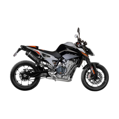 KTM 790 Duke (18-26) m.fl. LeoVince LV One EVO slip-on – carbon – ekstra produktvisning af lyddæmper, finish og detaljer 3