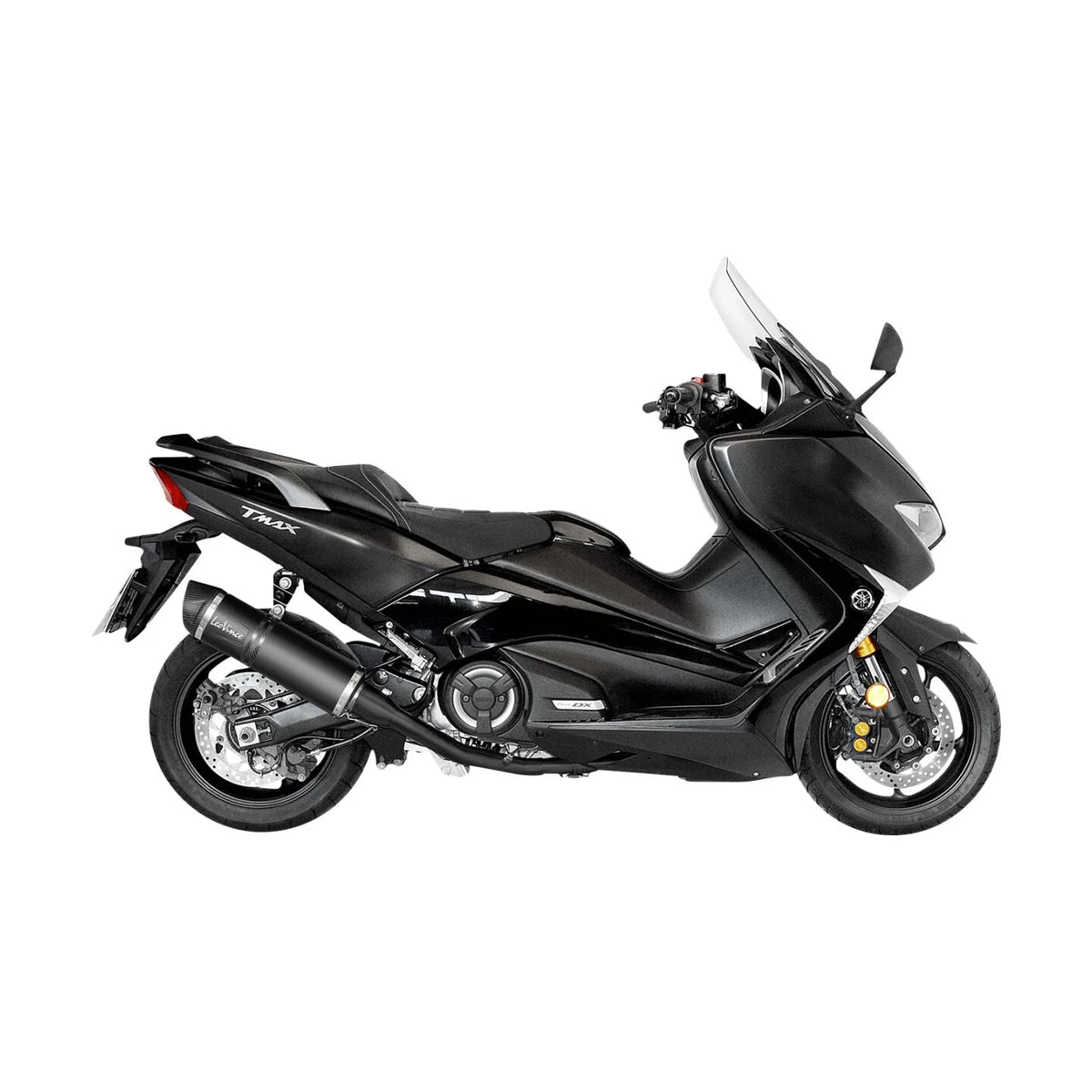 Yamaha TMAX 560 (20-24) m.fl. LeoVince LV One EVO komplet udstødning – rustfri – ekstra produktvisning af udstødningssystem, design og detaljer 4