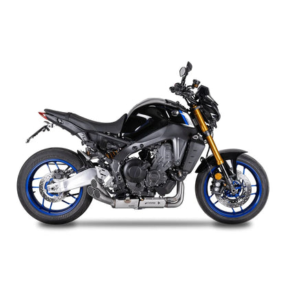 Yamaha MT-09 (21-26) Triade MotoGP-style komplet udstødning, rustfrit stål – Spark – produktdetalje fra alternativ vinkel, billede 3