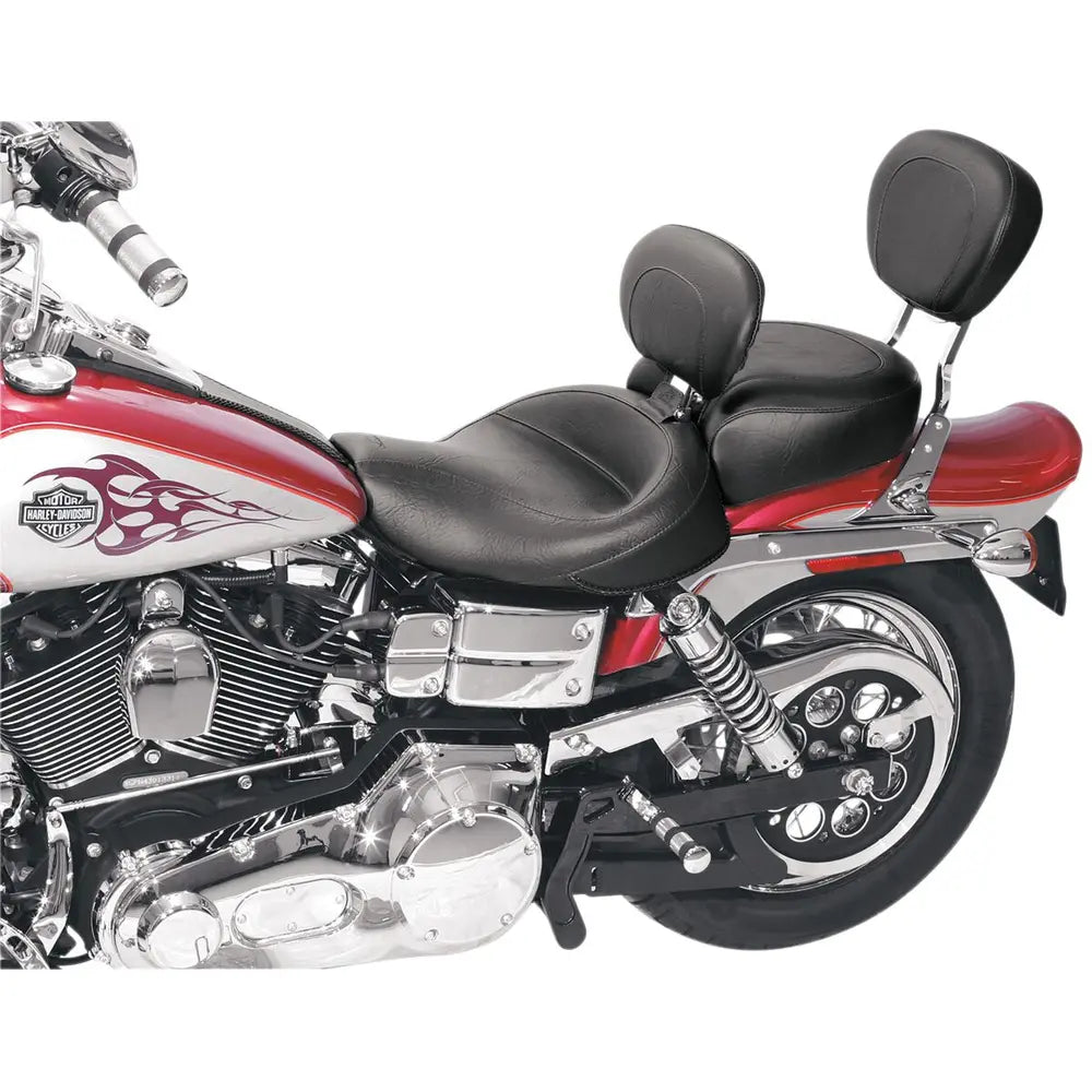 Harley-Davidson Dyna (06-17) Vintage Wide solosæde – Mustang – Mustang varenr. 79358 – ekstra visning af form, polstring og design – billede 3