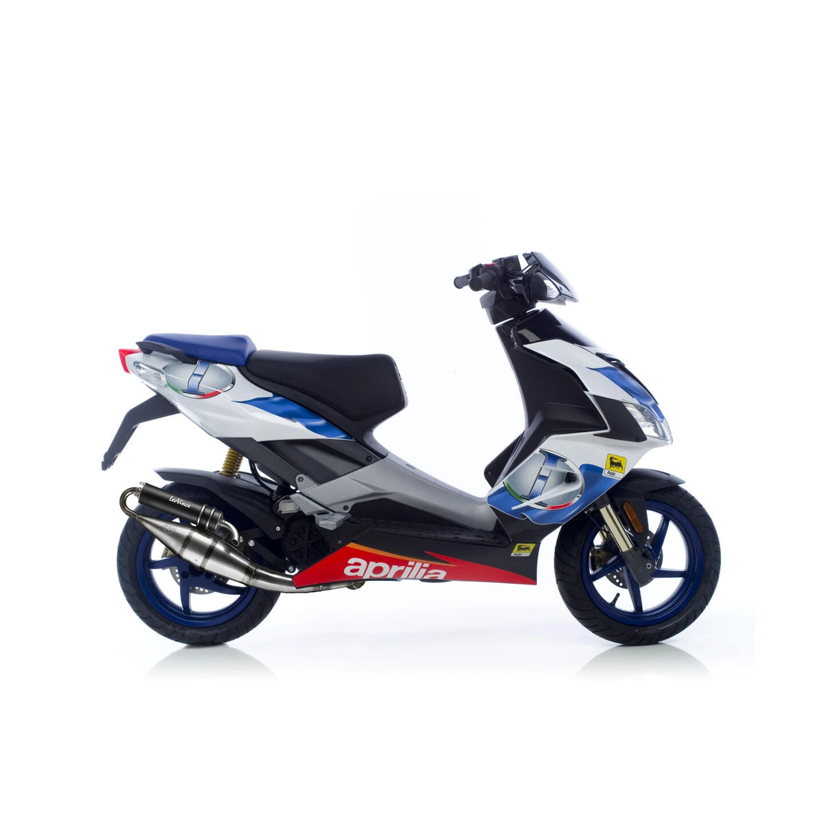 Aprilia SR 50 R LC DITECH (05-12) m.fl. LeoVince Hand Made TT komplet udstødning – rustfri – ekstra produktvisning af udstødningssystem, design og detaljer 2
