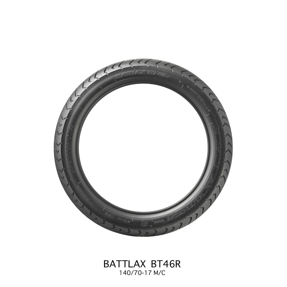 Bridgestone Battlax BT46 130/70-17 62H TL – bagdæk – originalt Bridgestone bagdæk med trygt greb til klassiske motorcykler og daglig kørsel. Køb hos Mo2parts. Produktbillede 3.