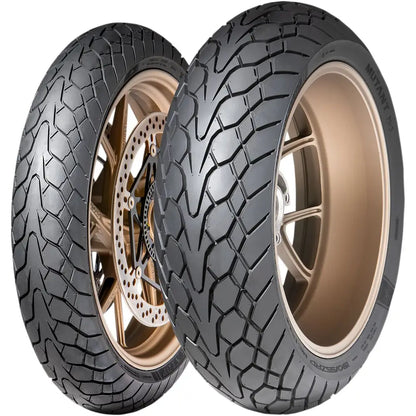 Dunlop Mutant 120/70ZR17 (58W) TL – fordæk – originalt Dunlop fordæk med maksimal alsidighed på tværs af vejtyper. Køb hos Mo2parts. Produktbillede 7.
