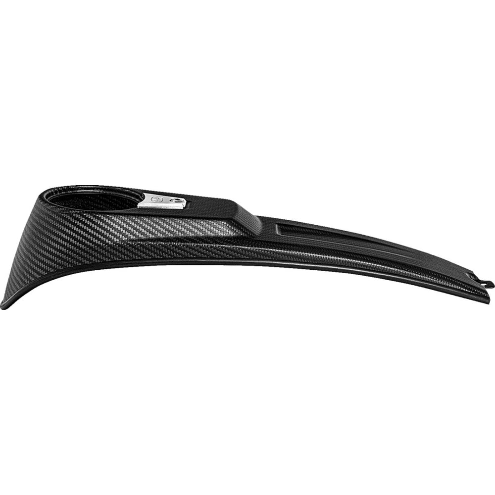 Harley-Davidson (22-25) carbon dash/konsol Black/ Carbon Fiber/ Matte – Saddlemen – ekstra produktvisning med fokus på carbonvævning, form og finish – billede 2
