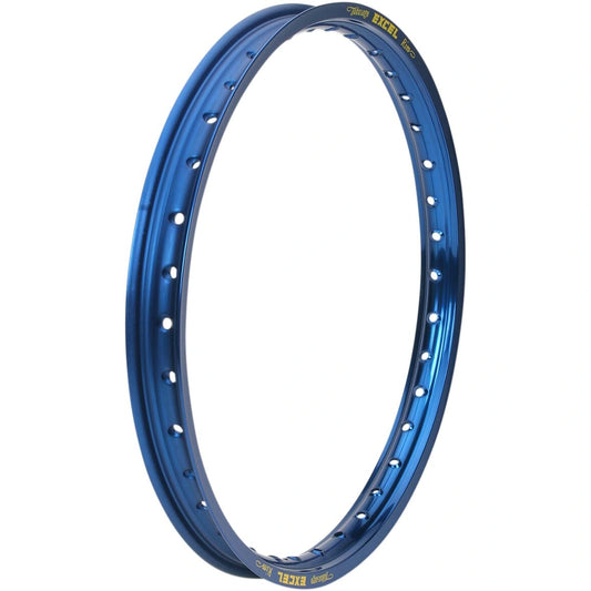 Excel Takasago MX/Enduro fælg 21x1.6, for, 36H til Honda/Husaberg/Husqvarna m.fl. 1991–2026 – blå – Excel hjuldel til MX, Enduro eller Supermoto