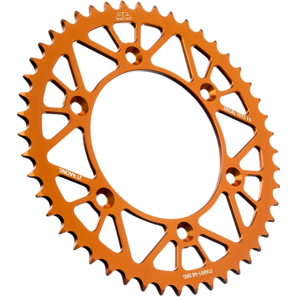 Bagtandhjul 48T, 520 – aluminium, JTA897.48ORG – JT Sprockets
