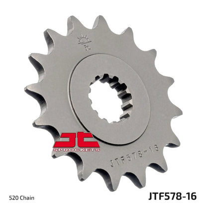 Fortandhjul 16T, 520 – stål, JTF578.16 – JT Sprockets