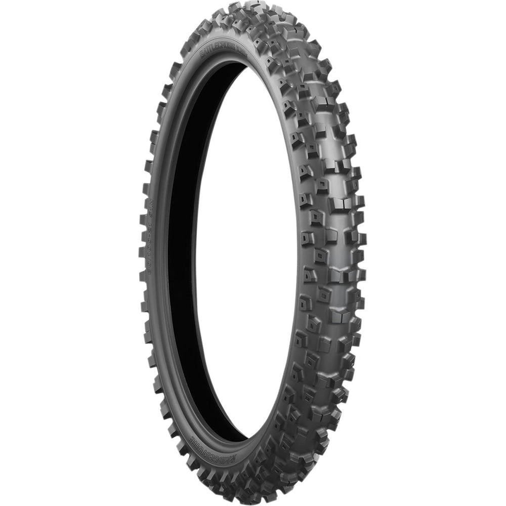 Bridgestone Battlecross X20 90/100-21 57M TT – fordæk – originalt Bridgestone fordæk med stærkt greb i blødt terræn. Køb hos Mo2parts.