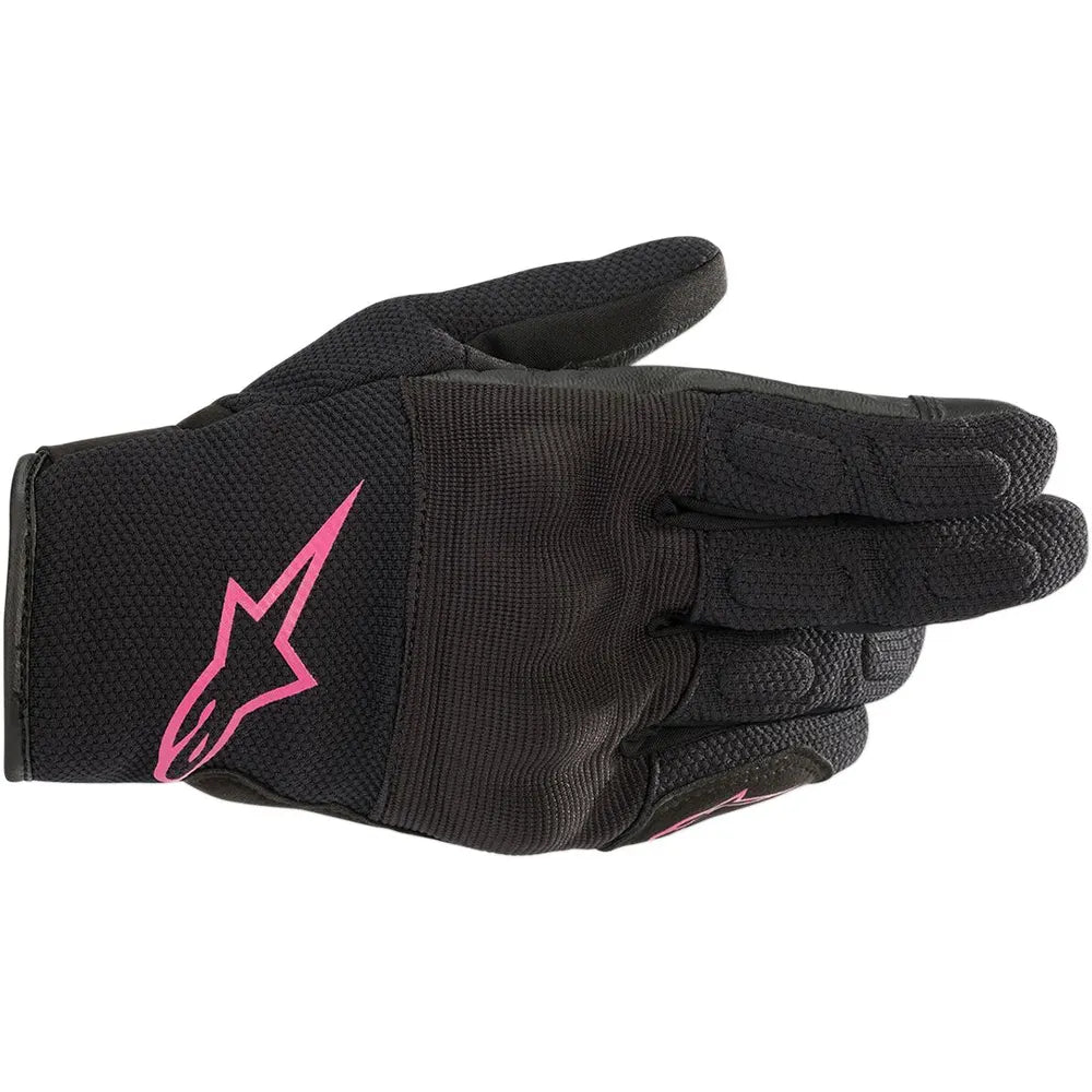 MC handsker Stella S-Max Drystar® – Sort/Fuchsia, str. L fra Alpinestars – produktdetalje 4