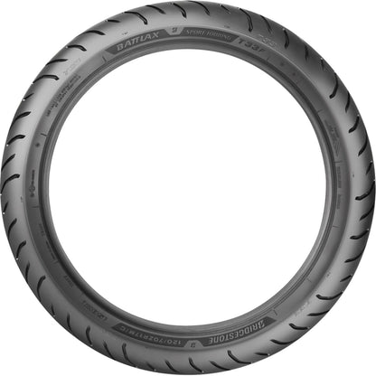 Bridgestone Battlax Sport Touring T33 120/70ZR18 59W TL – fordæk – originalt Bridgestone fordæk med lang levetid og trygge touringegenskaber. Køb hos Mo2parts. Produktbillede 3.