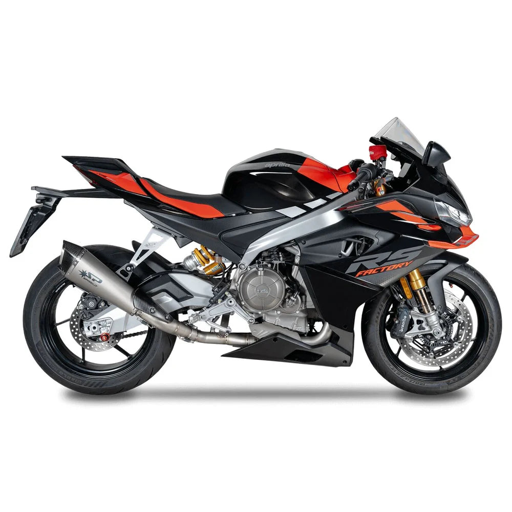 Aprilia RS 660 / Tuono 660 (20-26) Konix Evo komplet udstødning, titanium – Spark – detalje af materialer, svejsninger og udførelse, billede 5