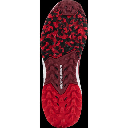 MC sko Meta XR V2, herre – Bright Red/Dark Red/Hvid, str. EU 42,5 / US 9.5 fra Alpinestars – produktdetalje 4