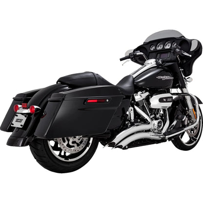 Harley-Davidson Touring (17-25) Big Radius komplet udstødning, krom – Vance & Hines
