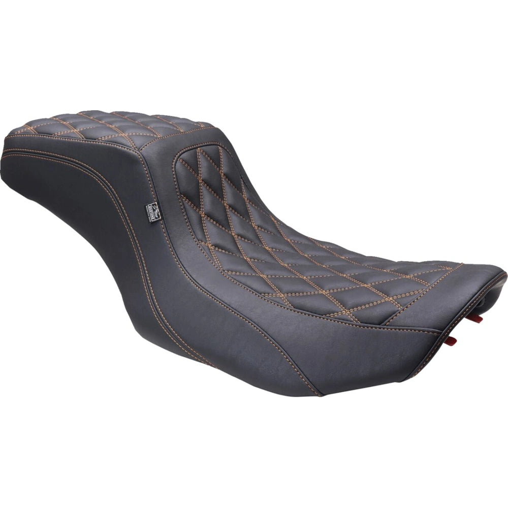 Harley-Davidson Touring (23-26) Squareback 2-up sæde, diamond – Mustang – Mustang varenr. 88415MO