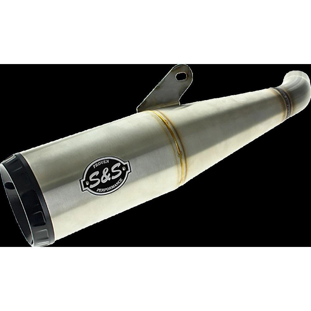 Harley-Davidson X500 (24) Grand National Slip-On Muffler, børstet – S&S Cycle