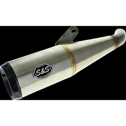 Harley-Davidson X500 (24) Grand National Slip-On Muffler, børstet – S&S Cycle