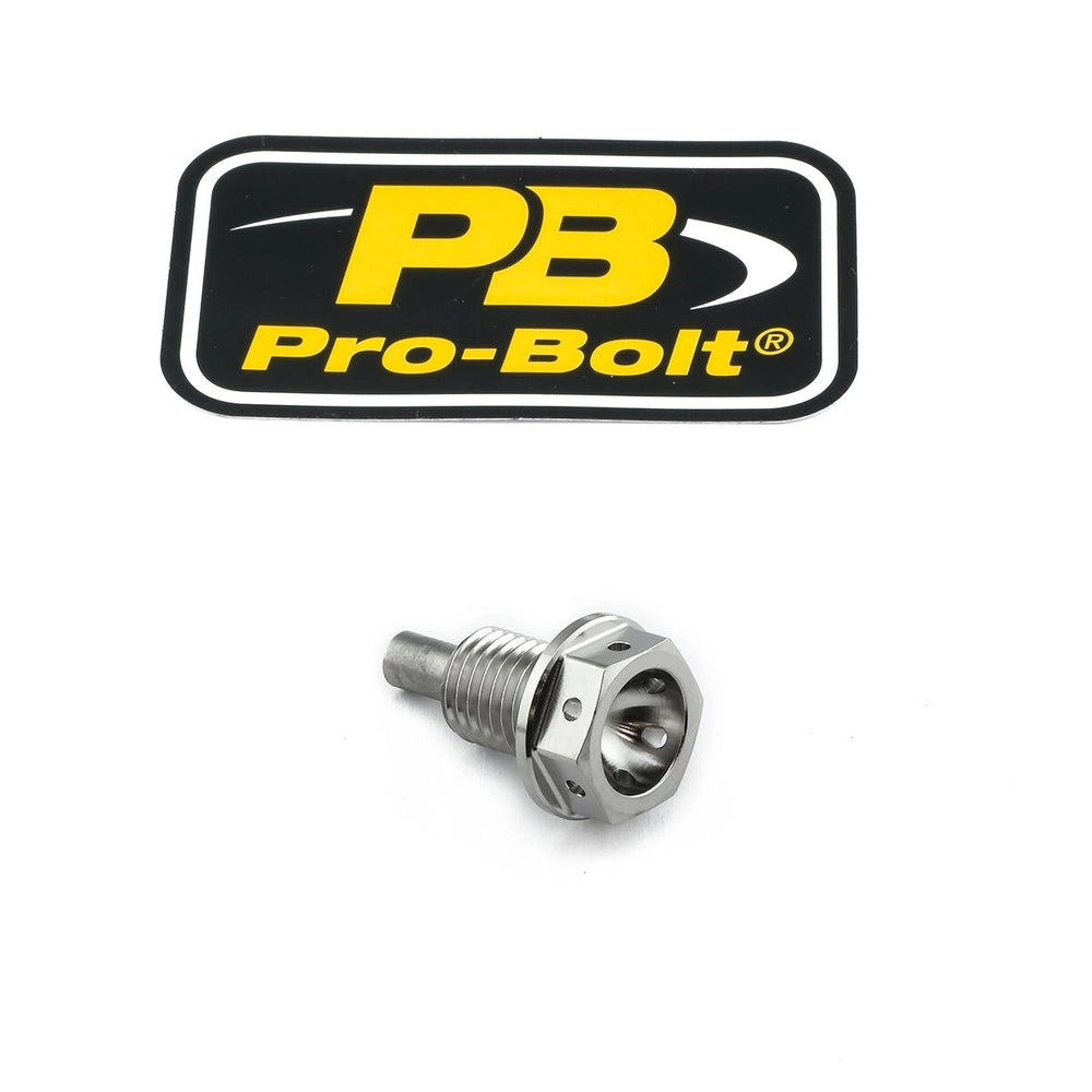 Magnetisk olieaftapningsbolt, M12 x 1,50 x 15 mm – Grade 5 titanium, TISUMP1215MAG – Pro-Bolt