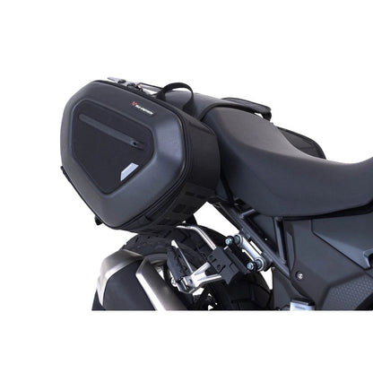 Honda CB 500 X (13-19) PRO BLAZE H sidetaske Set with EDGE Protection & Heat Guard – SW-Motech – produktbillede 5